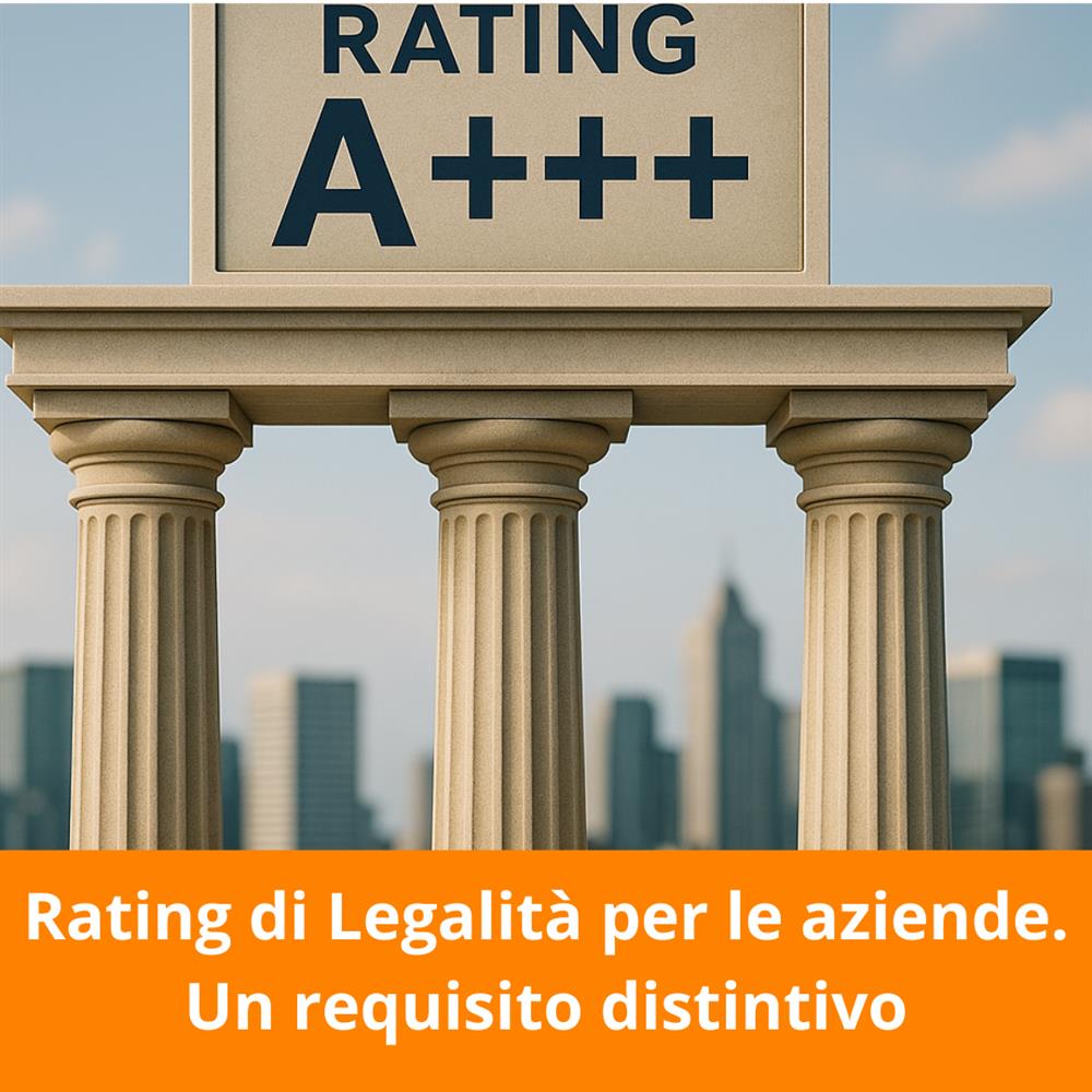 la tua azienda ha già ottenuto il 'RATING DI LEGALITA'?'